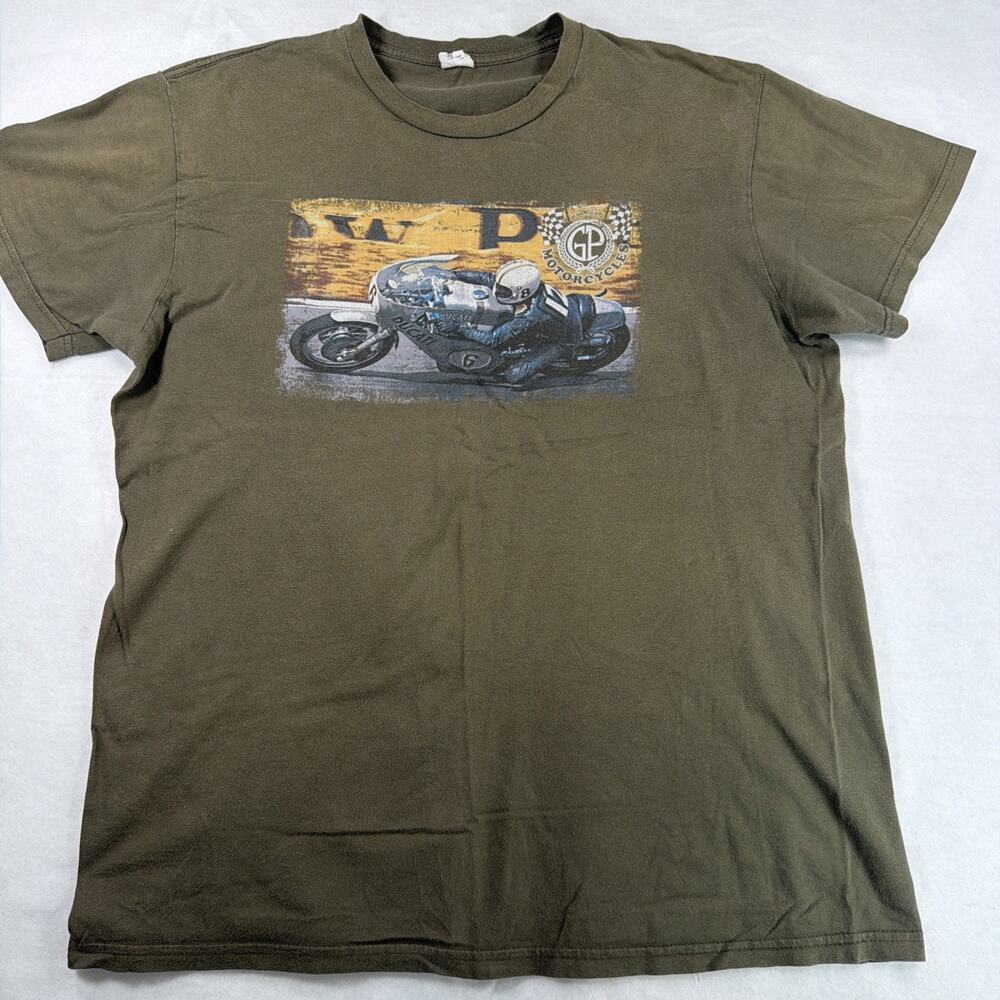 VTG Hanes Ducati Racing Tee GP Motorcycles San Diego California Shirt Large